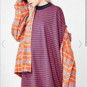 Lazy Oaf long-sleeve T-shirt Dress